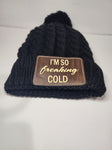 Women's Winter Beanie Fleece Lining with patch*(LIMITED)*