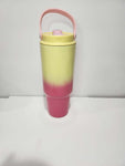 30 ounce Stainless Handle Tumbler Straw and Sipper