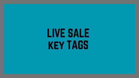 Key Tag - (LIVE SALE)